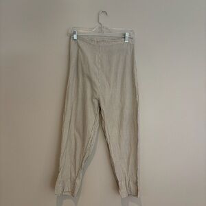 World of Crow 100% Cotton Pin Striped Pants